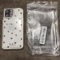 iPhone 12 Pro Max ケース ハート柄