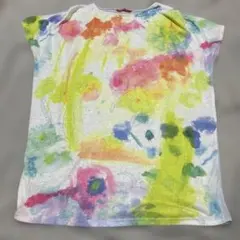 カラフル ロングワンピース