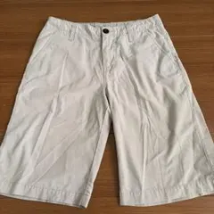 Calvin Klein Jeans ストライプ　薄いグレー　ハーフパンツ