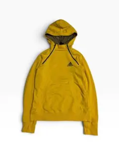 00s adidas Gimmick Halfzip hoodie yellow