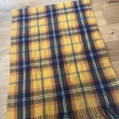 タータンチェックマフラー イエロー系　ローリーズファーム