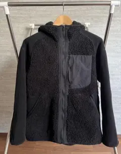 美品 UNIQLO ホワイトマウンテニアリング ボアフリース ブラック M