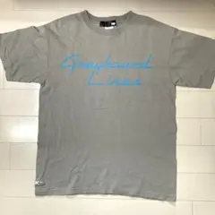 グレイハウンド Greyhound Lines グレー Tシャツ Mサイズ