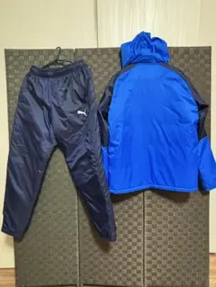 PUMA プーマ ウインドブレーカー 上下 Mサイズ 厚手 真冬用 防寒 美品
