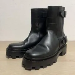 HERMES エルメス スエード サイドゴアブーツ Hロゴ - メルカリ