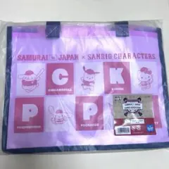 タイトーくじ　侍ジャパン×サンリオキャラクターズ B賞 クリアトートバッグ