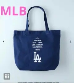 美品！【Right-on】MLBトートバック　ブルー