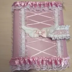 トレカバインダー A5 手帳 マカロンバインダー ピンク 夢かわ