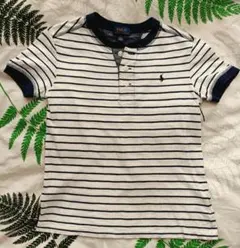 Polo Ralph Lauren Tシャツ ラルフローレン130 ストライプ