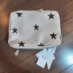 ジェラートピケ 星柄 おむつポーチ