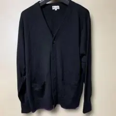 Paul Smith 黒 カーディガン L ウール100%長袖