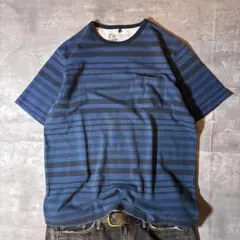 00s border striped y2k fade tshirt - メルカリ