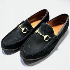 GUCCI グッチ ホースビット ローファー ゴールド金具 7.5 イタリア製