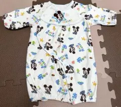 Disney ベビーミッキー カバーオール 50-60cm 綿100%