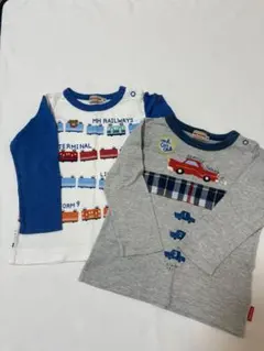 MIKI HOUSE 長袖Tシャツ 90cm