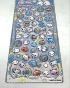ぷくぷくあわわちゃん　プチドロップステッカー
