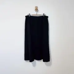 フィットミーモア　黒　ロングスカート　大きいサイズ　ゆったり　卒業式　入学式
