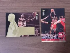 마이클 조던 Upper Deck 2장 세트 NBA 농구 카드