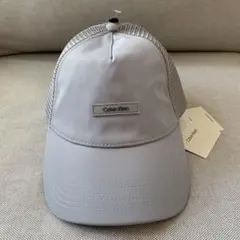 【新品】Calvin Klein キャップ ユニセックス　グレーのサムネイル