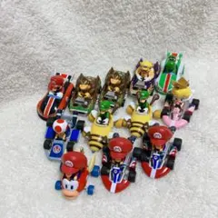 スーパーマリオ　マリオカート　ミニカー　プルバックカー　チョロQ 12個セット