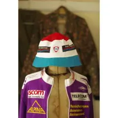 デッドストック フランス 90s ヴィンテージ バケット ハット 古着 キャップ