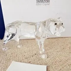 廃盤SWAROVSKI スワロフスキー クリスタル ライオン 置物 廃盤希少 SWAROVSKI スワロフスキー クリスタル ライオン 置物 - メルカリ
