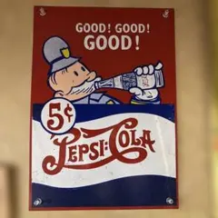 PEPSI ヴィンテージ アドバタイジング 看板　激レア
