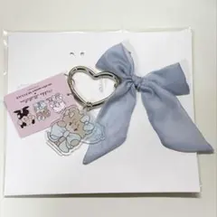 【匿名配送】mikko NICE CLAUPコラボ　ハートカラビナチャーム