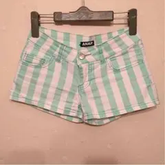 ストライプショートパンツ
