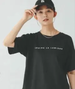 GLOBAL WORK グローバルワーク　リッチクリーン　Tシャツ ブラック Mのサムネイル