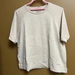 無印良品 半袖Tシャツ ベージュ Mサイズのサムネイル