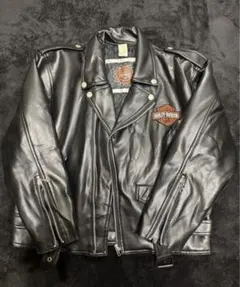 Harley-Davidson 黒 ライダースジャケットのサムネイル