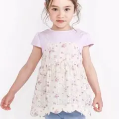 花柄レースTシャツのサムネイル