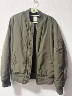 オリーブグリーン MA-1 フライトジャケット