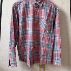 チェック柄 Mサイズ 長袖シャツ