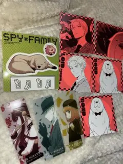 SPY×FAMILY キャラクターシール カード8枚セット