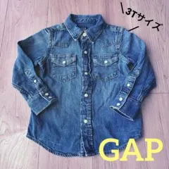 GAP デニムシャツ 3T