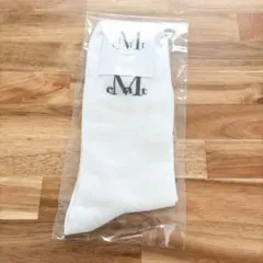 新品未開封 ✨ MUCENT ムセント ブラック 白 ソックス 靴下 ホワイト