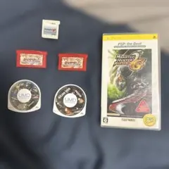 ポケモンファイヤレッド マリオカート7、モンハン、ゴットイーター3まとめ売り
