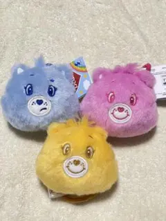 ケアベア マスコット ヘアゴム 3個セット