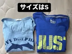 [NIKE] 夏服JUST do it&ドルフィン2枚セット