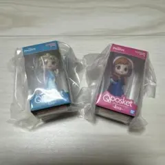 Q posket キューポスケット カプセルトイ アナ　エルサ