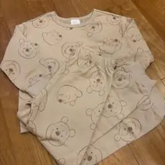 プーさん　トレーナー　ズボン　セットアップ　コストコ