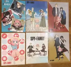 スパイファミリー クリアファイル まとめ売り6枚セット