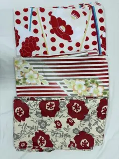 J569☆送料込み❣️ 小紋 着物 5枚 まとめ売り❣️ Y-3397 小紋 着物まとめ売り材 リメイク 女性着物 着物まとめ 6