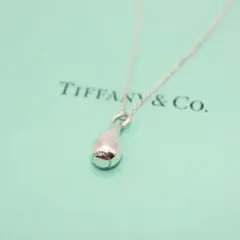TIFFANY ティアドロップ3PSネックレス ティアドロップピアス計2組 