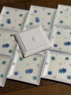 桜と紅葉のデザイン皿 10枚セット小皿　銘々皿