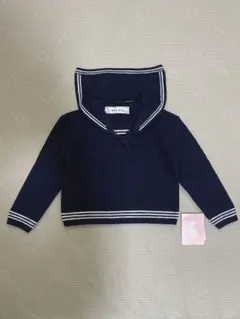 Iosonomao セーラー襟　ニットセーター