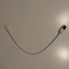 Lightningケーブル USB Type-A ホワイト 25cm