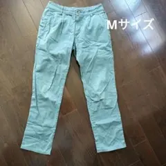 nissen カジュアルパンツ Mサイズ ライトグリーンのサムネイル